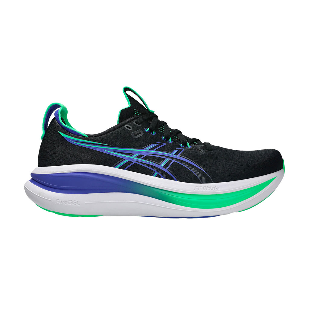 ASICS GEL Nimbus 28 Scarpe Running Neutre Uomo Black/Cobalt Burst