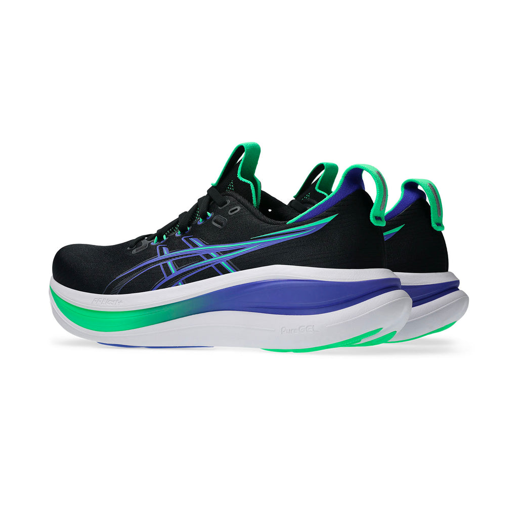 ASICS GEL Nimbus 28 Scarpe Running Neutre Uomo Black/Cobalt Burst