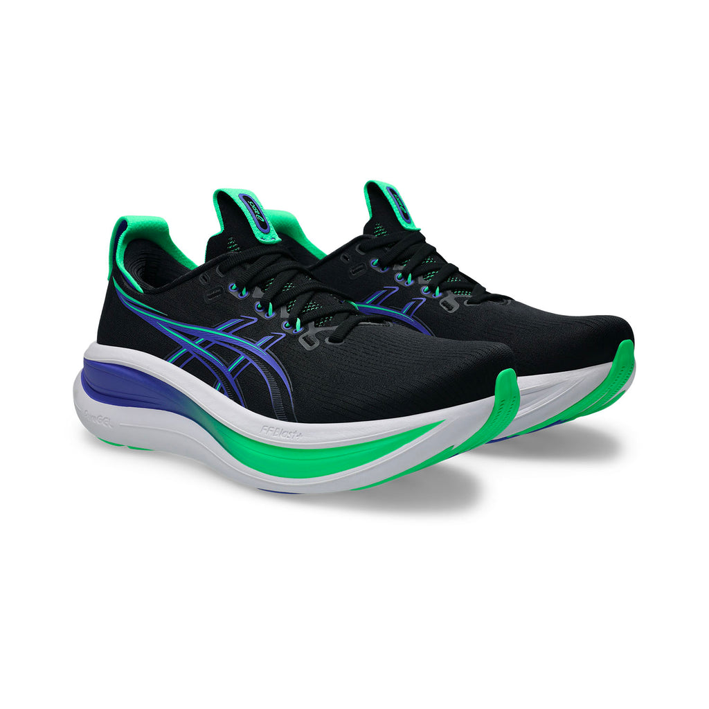 ASICS GEL Nimbus 28 Scarpe Running Neutre Uomo Black/Cobalt Burst