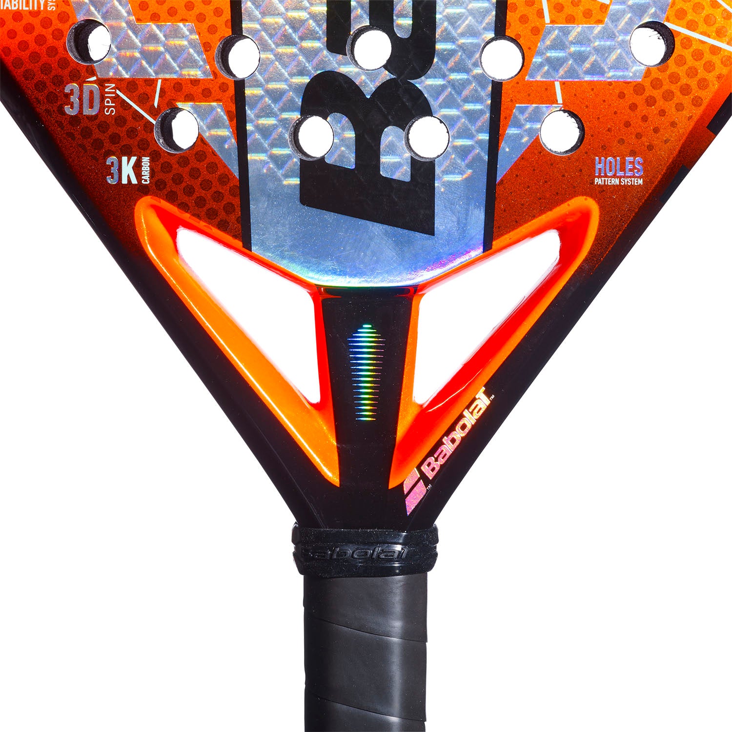 BABOLAT Viper Juan Lebrón 3.0 Padel Fluo Orange/Black