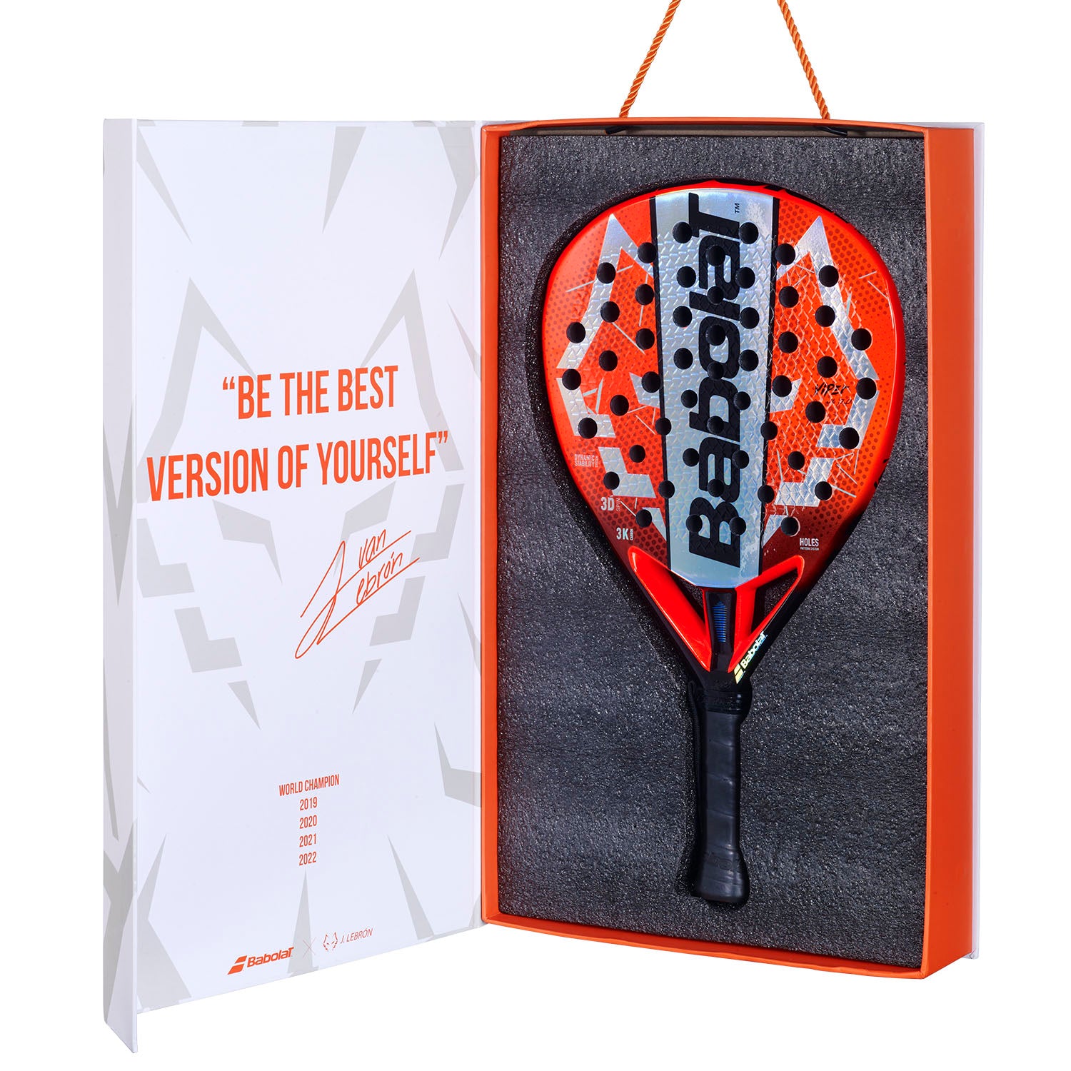 BABOLAT Viper Juan Lebrón 3.0 Padel Fluo Orange/Black