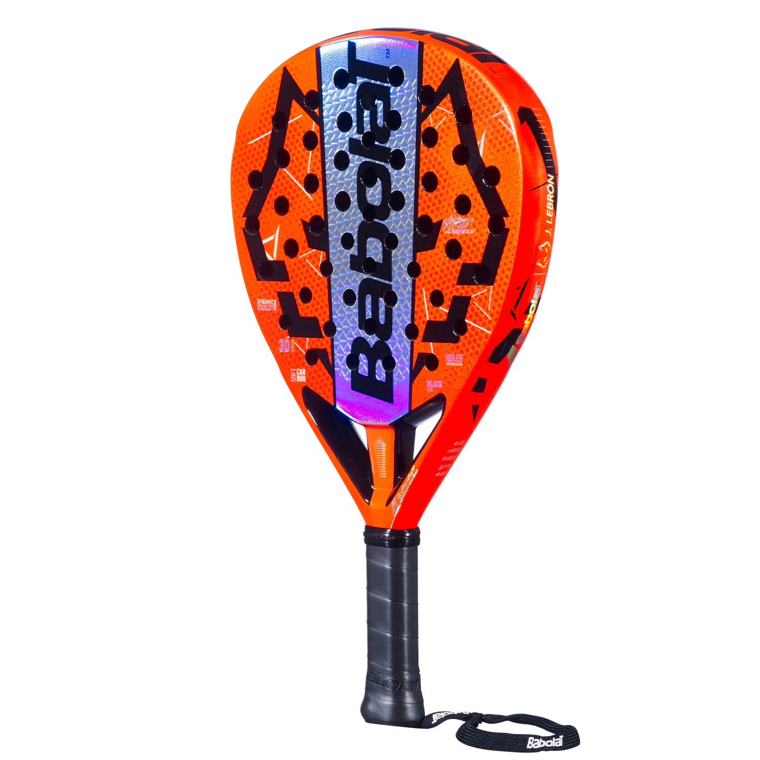 BABOLAT Viper Soft Juan Lebrón 3.0 Padel Fluo Orange/Black
