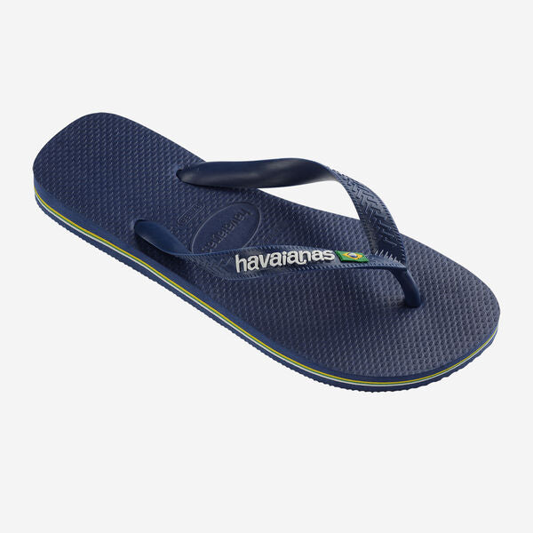 HAVAIANAS Brasil Logo - NAVY BLU