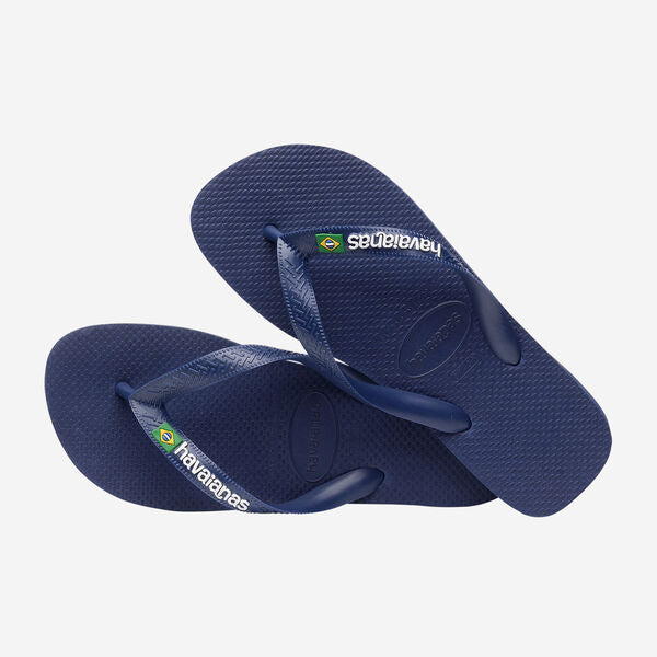 HAVAIANAS Brasil Logo - NAVY BLU