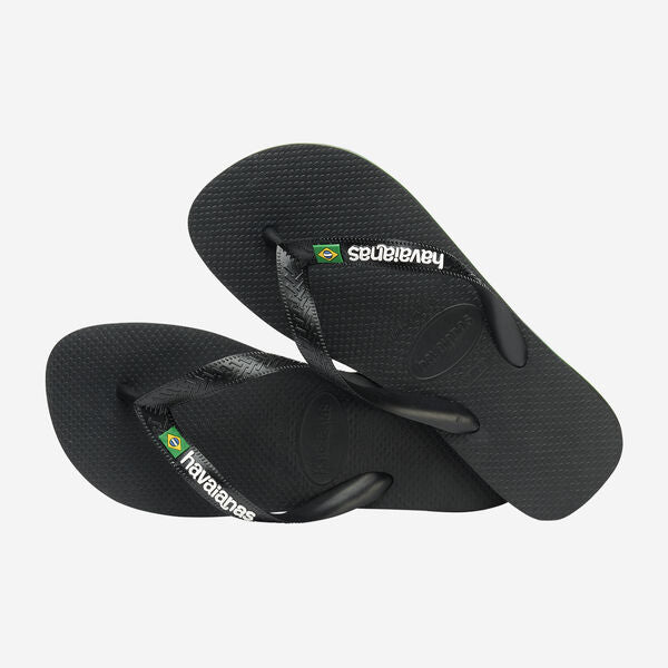 HAVAIANAS Brasil Logo - BLACK