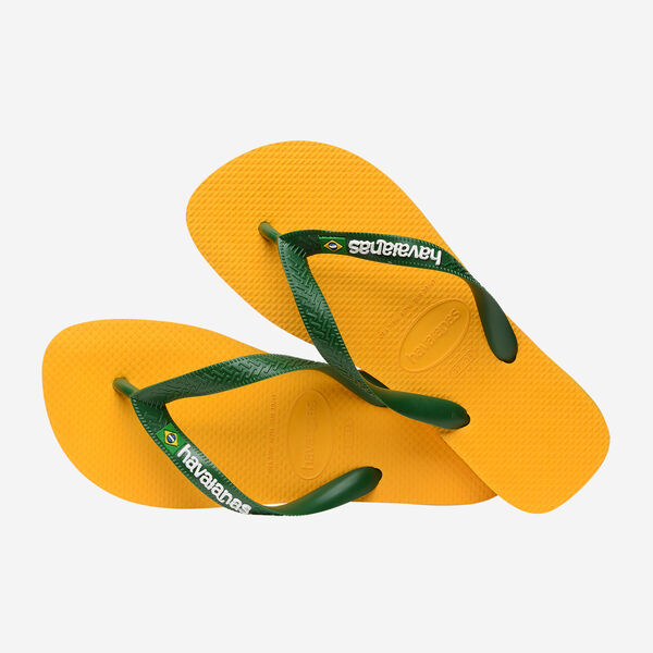 HAVAIANAS Brasil Logo - POP YELLOW