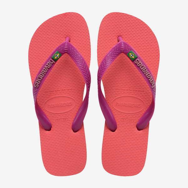 HAVAIANAS Brasil Logo - CORAL/PINK
