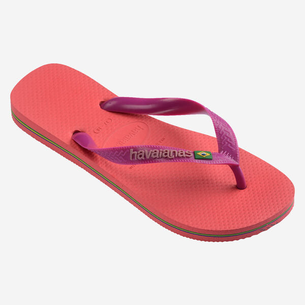 HAVAIANAS Brasil Logo - CORAL/PINK