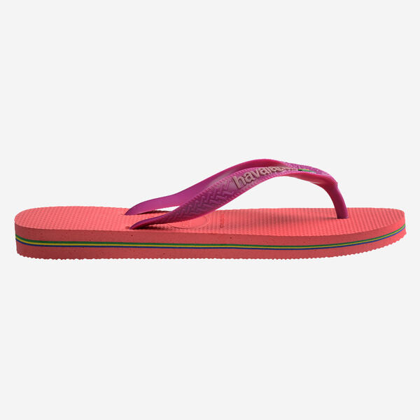 HAVAIANAS Brasil Logo - CORAL/PINK