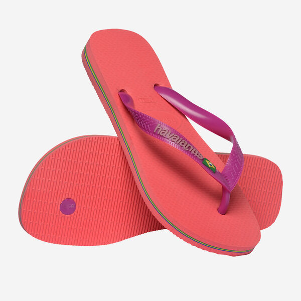 HAVAIANAS Brasil Logo - CORAL/PINK