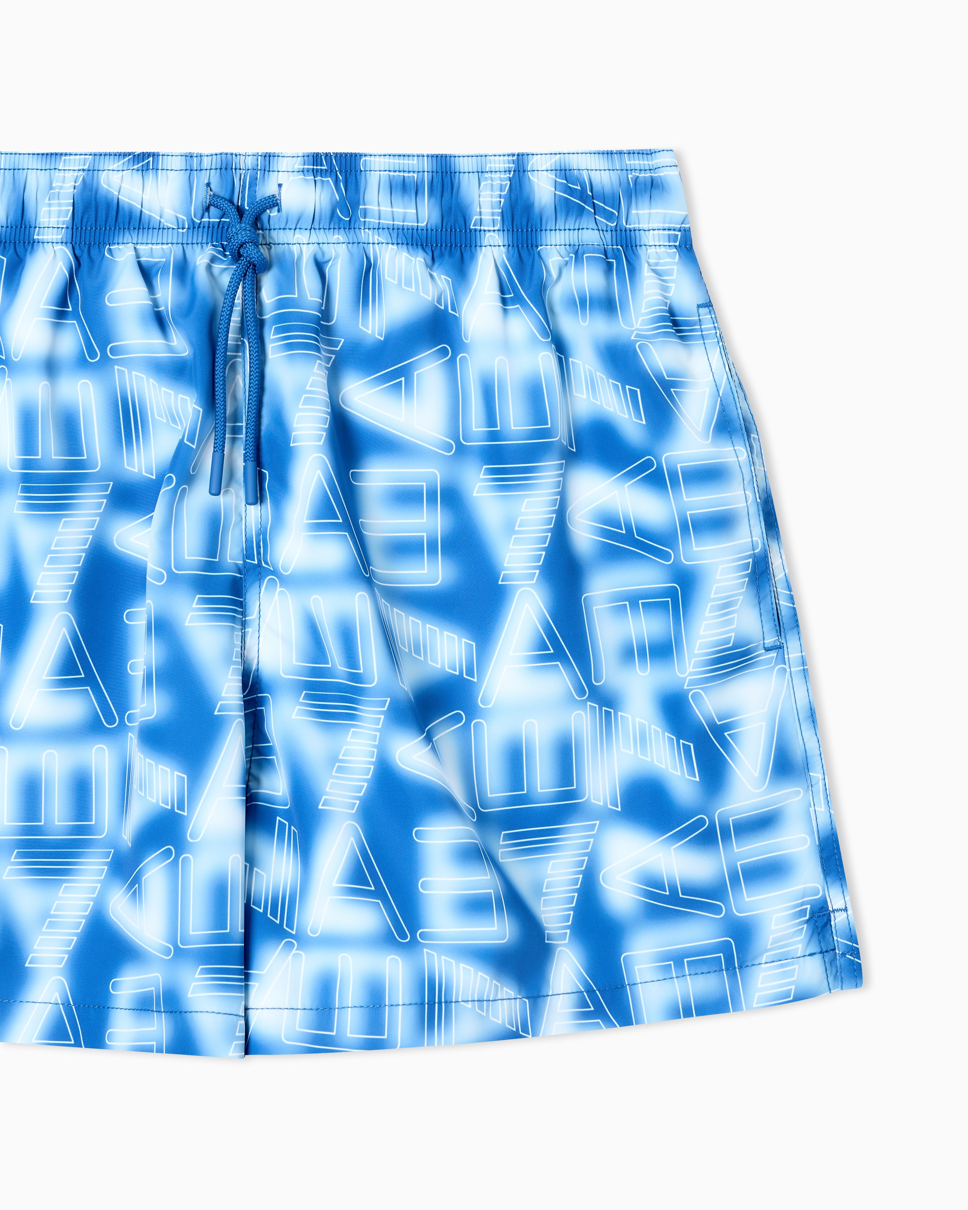 EA7 Boxer - TURKISH SEA/WHITE