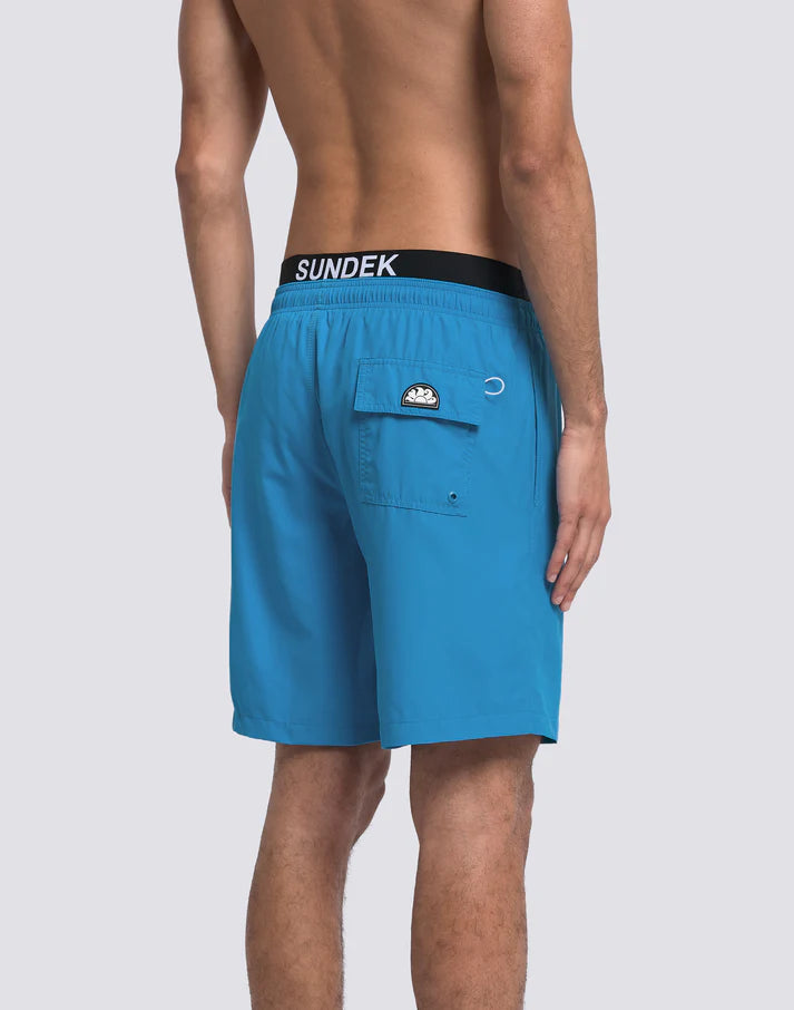 SUNDEK Boardshort con elastico logo - Oversea01