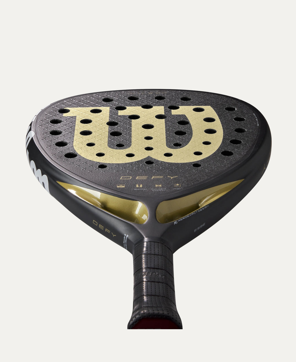 WILSON Defy V1 Padel Racket Black/Gold