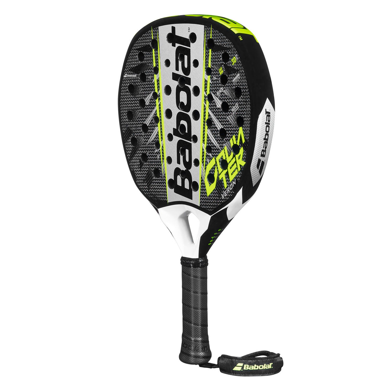 BABOLAT Counter Veron 2.6 Padel Black/Grey/Fluorescent Yellow
