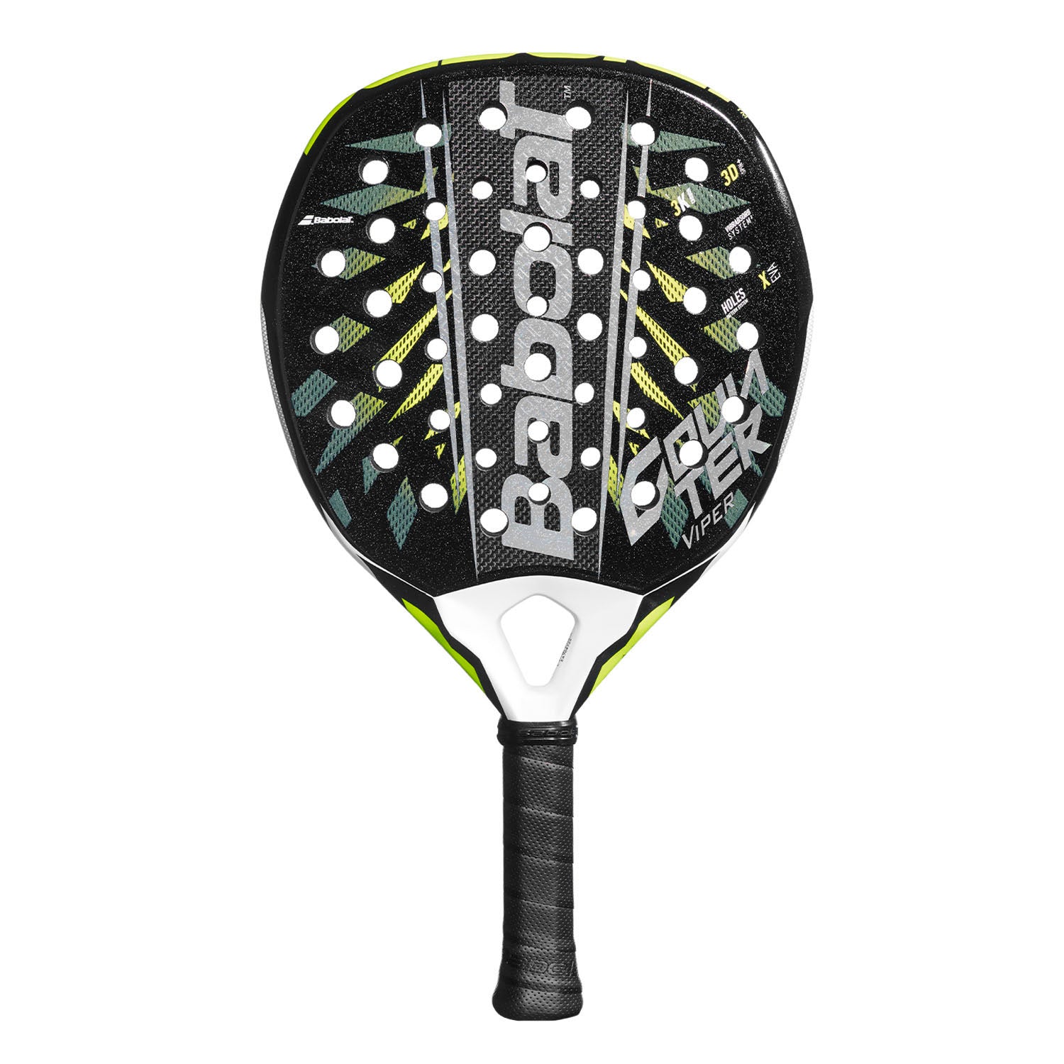 BABOLAT Counter Viper 2.6 Padel BlackSilverFluor Yellow