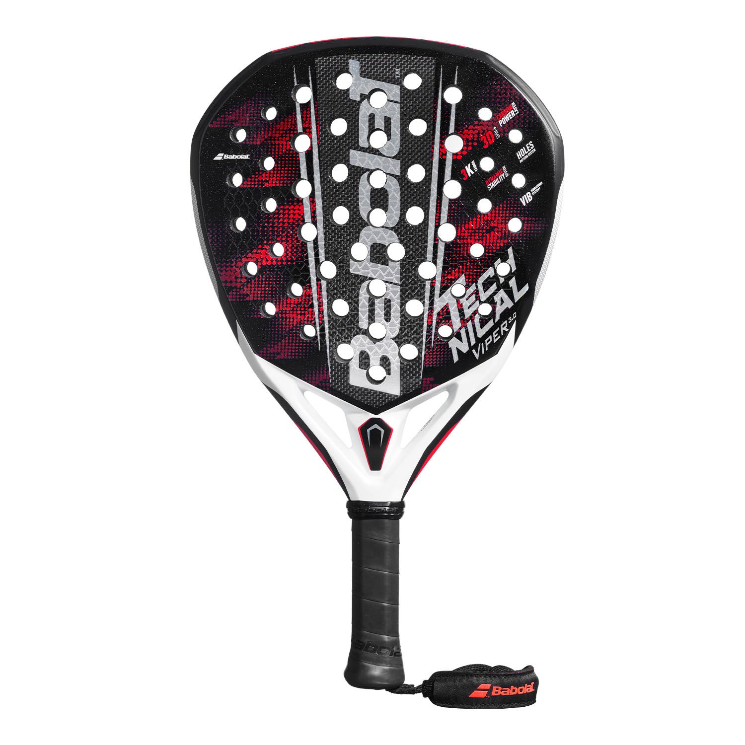 BABOLAT Technical Viper 3.0 Padel Black/Red/Silver