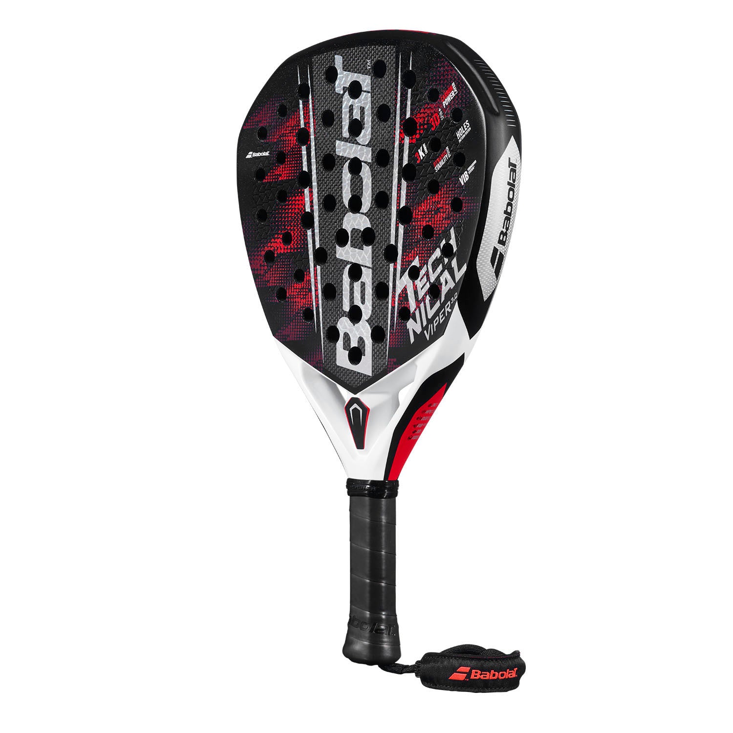 BABOLAT Technical Viper 3.0 Padel Black/Red/Silver